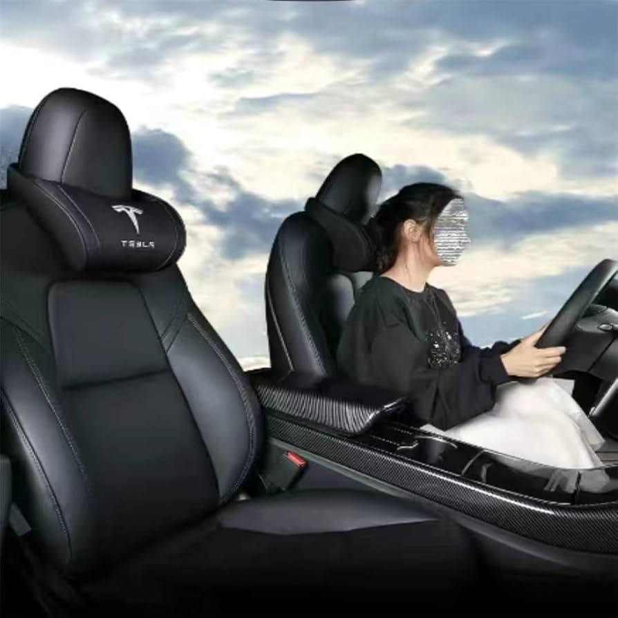 Amazon.co.jp: テスラ tesla ネックパッド ヘッドレスト ネック